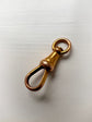 ANTIQUE 18CT GOLD DOGCLIP