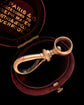 SUPERSIZED ANTIQUE 9CT GOLD LOCKING DOGCLIP