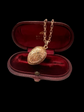 VICTORIAN 18CT GOLD WALNUT VINAIGRETTE PENDANT