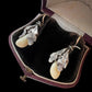 VICTORIAN STAG TOOTH EARRINGS