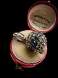 19TH CENTURY DIAMOND & SAPPHIRE ORB PENDANT