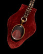 VICTORIAN LARGE ROCK CRYSTAL & 18CT GOLD PENDANT