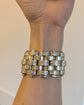 VICTORIAN SUPER CHUNKY SILVER BRACELET