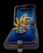 VICTORIAN DIAMOND & ENAMEL COCKATOO SINGLE EARRING