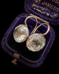 GEORGIAN PASTE SINGLE STONE EARRINGS