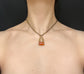 VICTORIAN 15CT GOLD BRAZILIAN / SNAKE LINK CHAIN