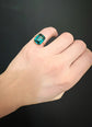 GEORGIAN GREEN PASTE RING