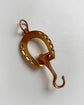 VICTORIAN 15CT GOLD HORSESHOE & NAIL FOLDING BUTTON HOOK