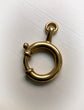 ANTIQUE 18CT GOLD BOLT RING