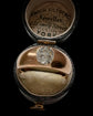 VICTORIAN DIAMOND & 18CT GOLD FLUSH SET RING