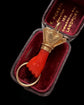 EARLY 19TH CENTURY CORAL HAND PENDANT