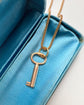 ANTIQUE GOLD KEY PENDANT
