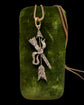 VICTORIAN DIAMOND ARROW & QUIVER PENDANT