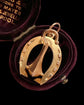 VICTORIAN 15CT GOLD HORSESHOE & NAIL FOLDING BUTTON HOOK