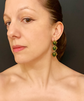 VICTORIAN SCARAB BEETLE DROP EARRINGS