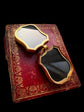 VICTORIAN LARGE 15CT GOLD SHIELD LOCKET PENDANT