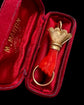 EARLY 19TH CENTURY CORAL HAND PENDANT