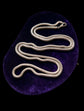VICTORIAN SILVER SNAKE LINK CHAIN