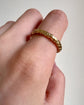 GEORGIAN LARGE 12CT GOLD SPLIT RING