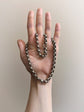 GEORGIAN SILVER STAR BELCHER CHAIN