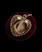 VICTORIAN 9CT GOLD PUFFY HEART LOCKET PENDANT