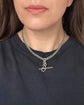 ANTIQUE CLASSIC SILVER CURB ALBERT CHAIN