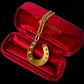 VICTORIAN 15CT GOLD HORSESHOE PENDANT