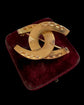 VICTORIAN 15CT GOLD DOUBLE HORSESHOE BROOCH