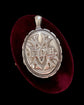 VICTORIAN SILVER MIZPAH LOCKET