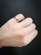 VICTORIAN SILVER SNAKE RING