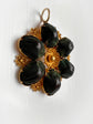 VICTORIAN SCARAB BEETLE & 15CT GOLD PENDANT