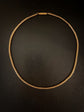 VICTORIAN 15CT GOLD BRAZILIAN / SNAKE LINK CHAIN