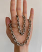 VICTORIAN SILVER MARINER LINK CHAIN