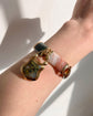 VICTORIAN MULTI AGATE BRACELET & PADLOCK