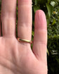 VICTORIAN DIAMOND & 18CT GOLD FLUSH SET RING