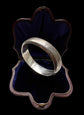 19TH CENTURY SILVER NIELLO CHEQUERBOARD BANGLE