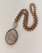 VICTORIAN SILVER MIZPAH LOCKET