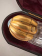 LARGE VICTORIAN DOUBLE ENDED SCENT BOTTLE WITH ORIGINAL CASE