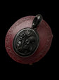 LARGE WHITBY JET ‘TULIP’ LOCKET