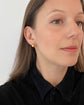 VICTORIAN 15CT GOLD DOMED STUD EARRINGS