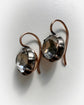 GEORGIAN PASTE SINGLE STONE EARRINGS