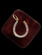 VICTORIAN PLATINUM & GOLD HORSESHOE PENDANT