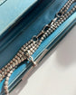 ANTIQUE SILVER SNAKE LINK ALBERT CHAIN