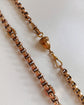 ANTIQUE 9CT GOLD ACORN & DOG CLIP CHAIN EXTENDER / BAIL