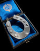 VICTORIAN SUPERSIZED SILVER HORSESHOE PENDANT