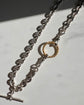 GEORGIAN 15CT GOLD LARGE SPLIT RING