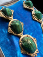 VICTORIAN SCARAB BEETLE DROP EARRINGS