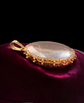 VICTORIAN ROCK CRYSTAL & 15CT GOLD LOCKET
