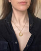 ANTIQUE 9CT GOLD ‘LUCKY 13’ HORSESHOE PENDANT