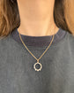 EARLY 19TH CENTURY DIAMOND CIRCLE PENDANT